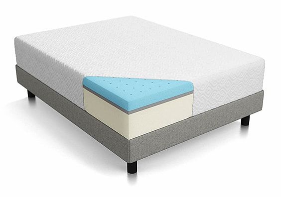 gel infused memory foam mattress online only