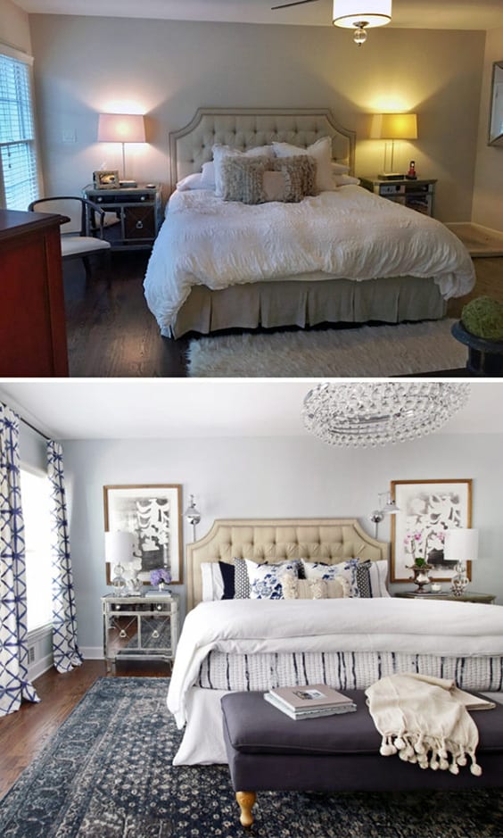 awesome bedroom makeovers - before and after pics | the sleep judge