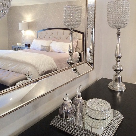 39 amazing and inspirational glamour bedroom ideas | the sleep judge