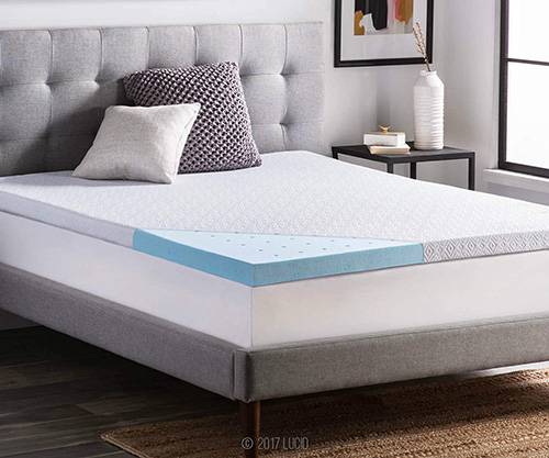 BedStory Mattress Topper King 2 Memory Foam Mattress Topper Cooling Gel Mattress Topper King Bed Foam Topper Soft Thick Bed Topper 2 inches, King 76*80 CertiPUR-US- Ventilated Design