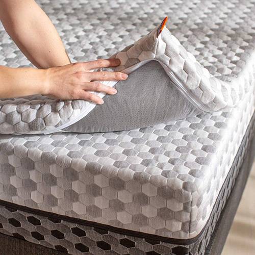 Extra Thick Mattress Topper Pad Cover Pillow Top Bamboo Cooling Ultra Soft 