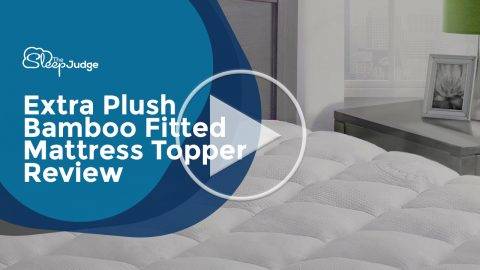 Extra Plush Bamboo Mattress Topper Video Review