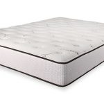 A dreamcloud mattress in a whited out background