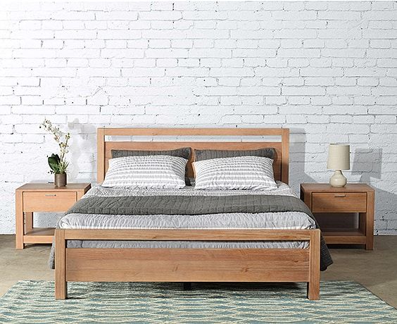 58 Awesome Platform Bed Ideas Design, Wooden Bed Frame Design Ideas