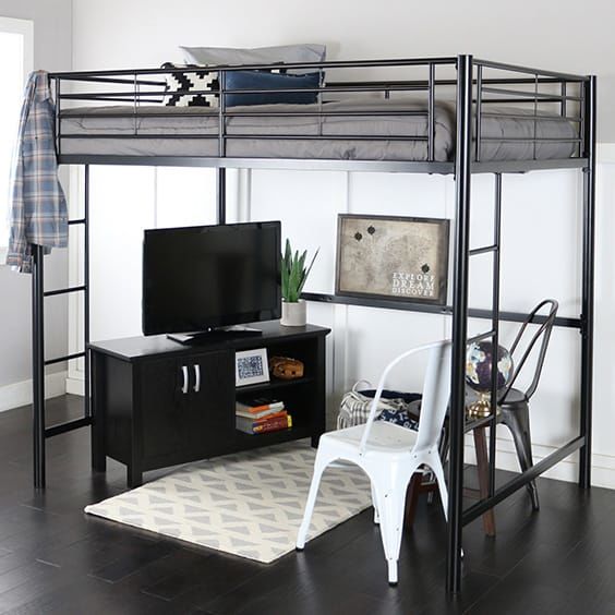 bunk beds without the bottom bunk