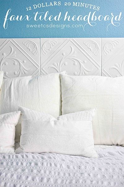 51 Unique Diy Headboard Designs Ideas, How To Make A Padded Headboard From An Existing Sheet