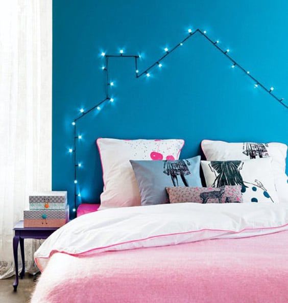51 Unique Diy Headboard Designs Ideas, Stained Glass Lighted Headboard