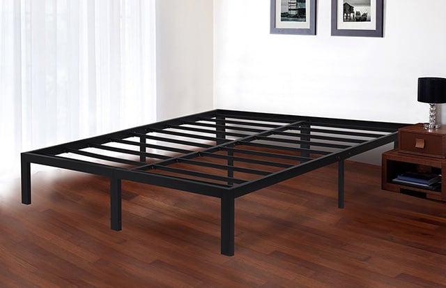 Best Platform Bed Reviews The Sleep Judge, Olee Sleep 18 Inch Tall High Profile Platform Bed Frame