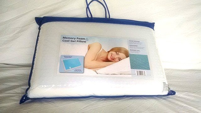 The Big One® Gel Memory Foam Side Sleeper Pillow 16'' x 24'' Standard