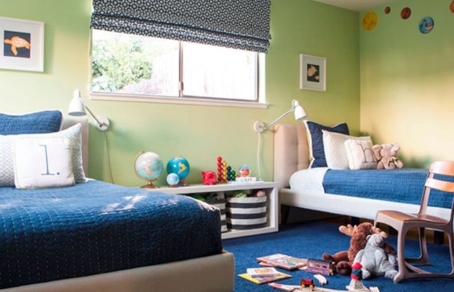 Trang trí Phòng ngủ bé trai với phong cách Đương đại