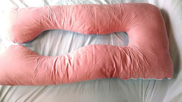 c shaped pillow case