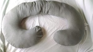 pharmedoc c shaped pregnancy pillow