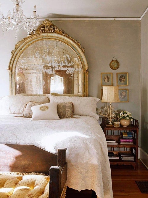 Glamour Bedroom Ideas, Bling Metal Bed Frame