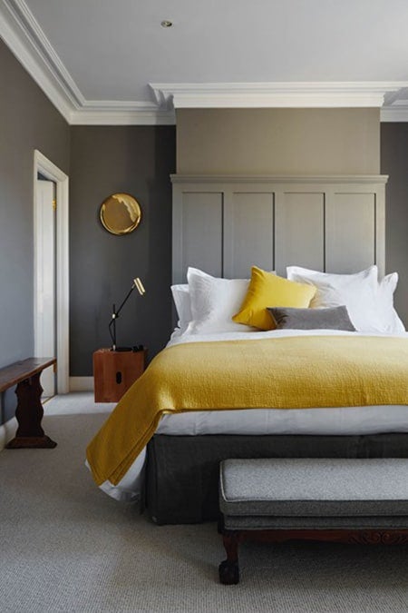 Gray Bedroom Ideas To Spark Creativity, Gray Headboard What Color Comforter