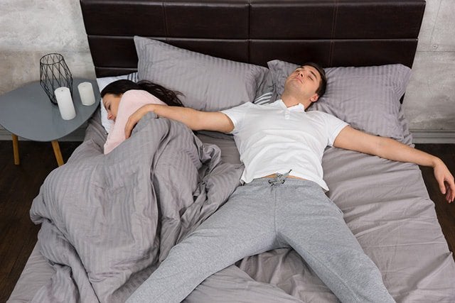 body pillow sleep positions