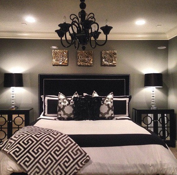 Bedroom Ideas With Dark Furniture Design Corral - What Colour Paint Goes With Black Furniture