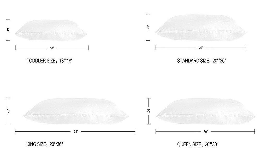 What Is The Size Of A Standard Pillow Case The Sleep Judge