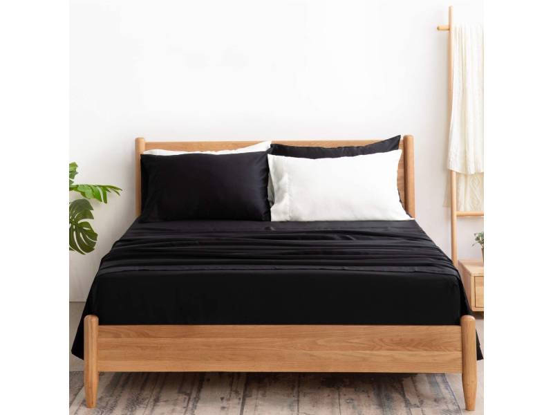 bedsure-satin-bed-sheet-set