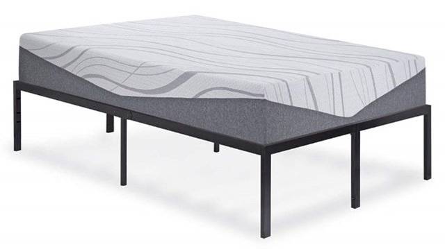 Olee Sleep 18 Inch Tall T 3000 Heavy Duty Steel Slat Non slip Support Bed Frame1 resize