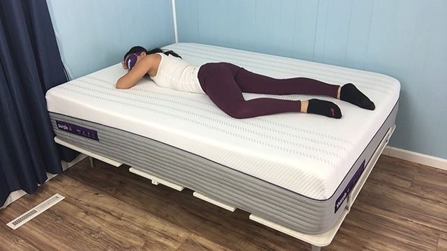 purple mattress stomach sleeper
