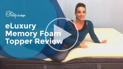 eLuxury Memory Foam Topper Video Review