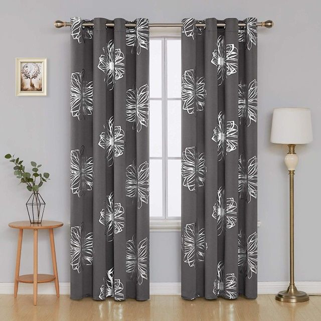 Patterned Blackout Curtains Top Sellers, 51% OFF | www 