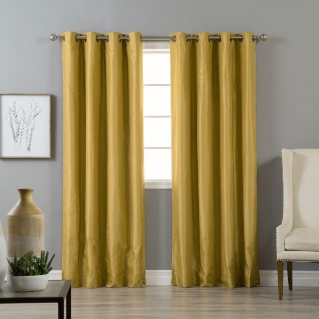 15 of the Best Gold Blackout Curtains: #12 is So Gorgeous! - The Sleep