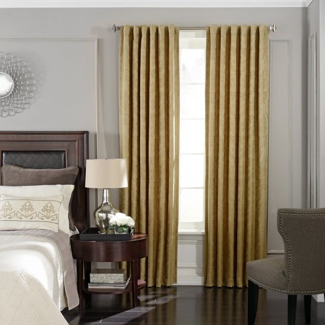 15 Of The Best Gold Blackout Curtains, Gold Curtains Bedroom
