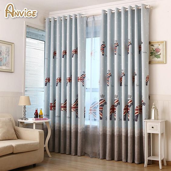 Details about   Star Blackout Home Curtains Room Thermal Insulated For Kids Boy Girls Bedroom 