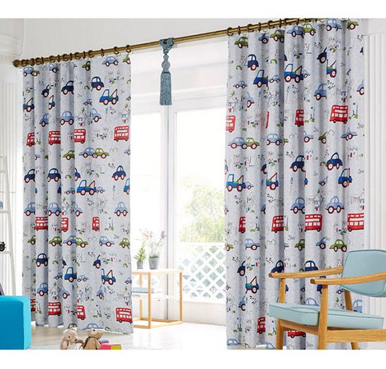 30 Blackout Curtain Ideas For Kids 17, Boys Room Curtains