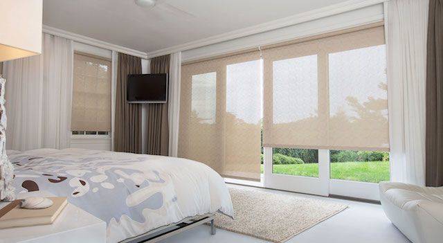 14 Blackout Curtains For Sliding Glass, Roller Shade For Patio Door
