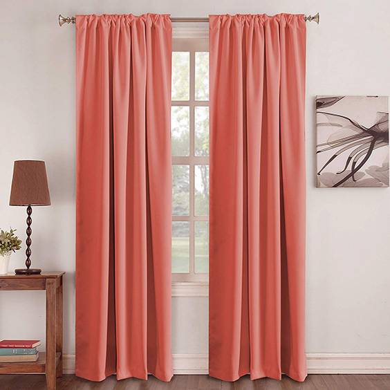 10 Coral Blackout Curtain Options and Ideas - The Sleep Judge