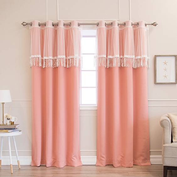 10 Coral Blackout Curtain Options and Ideas - The Sleep Judge
