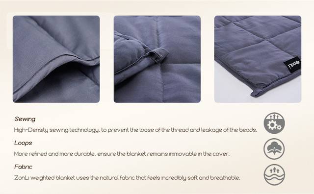 ZonLi Weighted Blanket Reviews: The Blanket with a Friendly Price Point