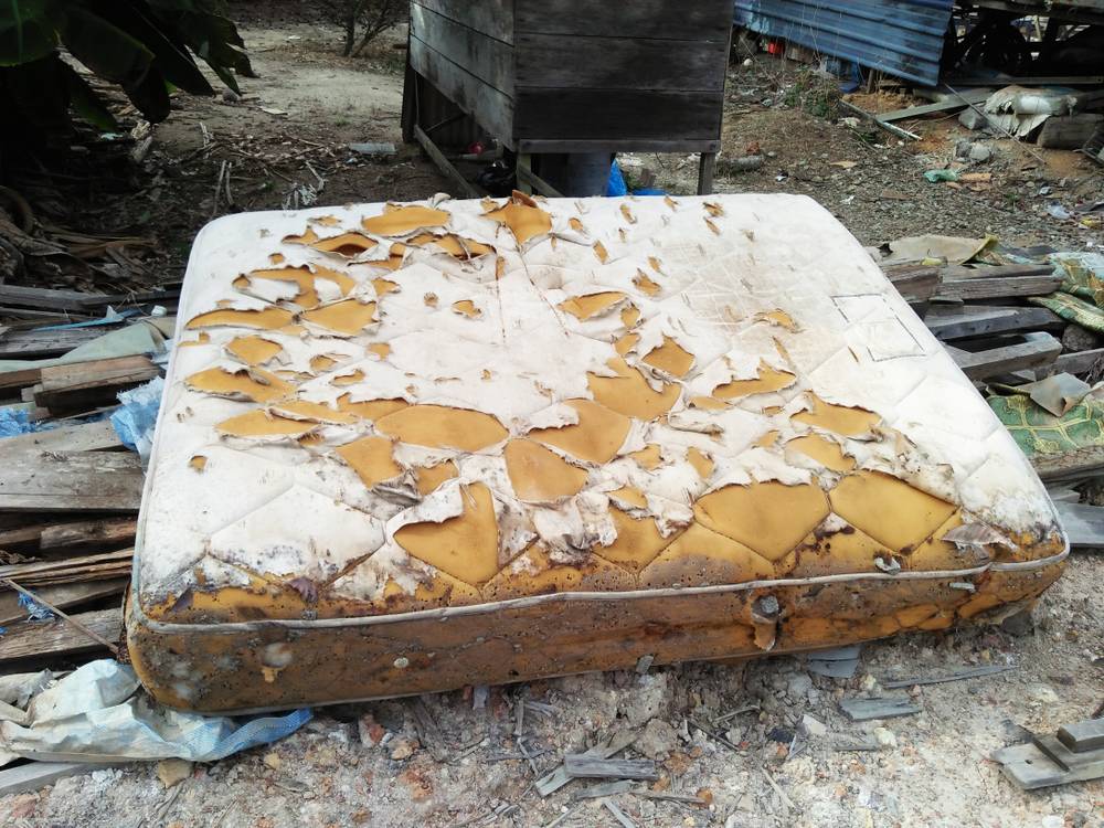 worn out mattress