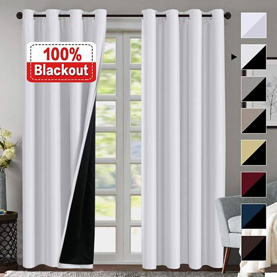Best White Blackout Curtains 2022 The, Best White Blackout Curtains