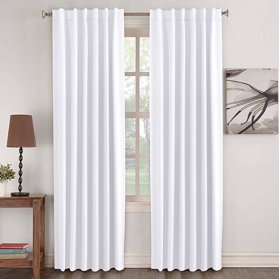 Best White Blackout Curtains 2022 The, Short White Blackout Curtains Canada