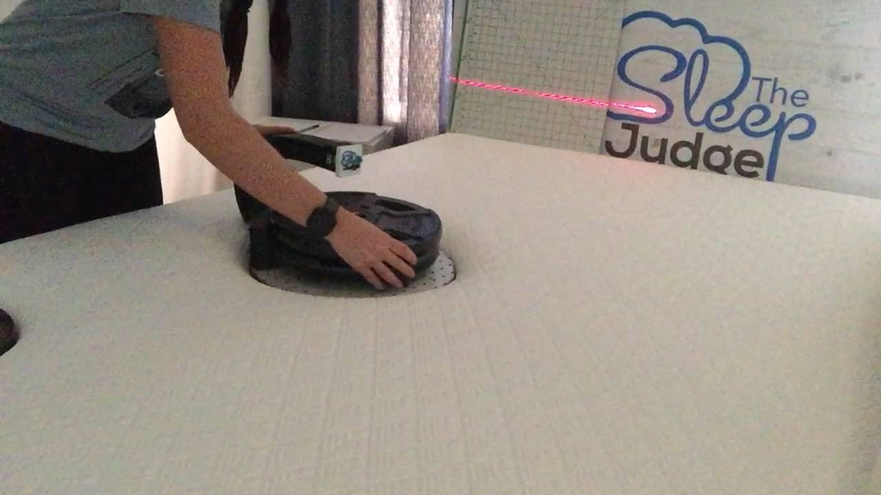 Firmness and Contour Testing Tool on Nectar Mattress