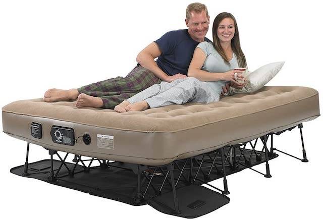 Best Air Mattress With Frame Reviews, Twin Size Folding Air Bed Frame