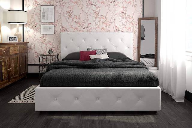 Best Bed Frames With Drawers Reviews, Allewie Queen Platform Bed Frame With 4 Drawers Storage And Headboard