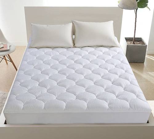 A plush mattress topper is a great way to minimize the wear and tear on your mattress as it acts as a barrier between your body and the mattresses surface.