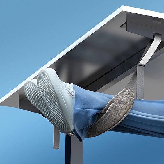 Best Desk Foot Hammock Office Travel Airplane Feet Rest Relax Portable  Inside Indoor – Armageddon Sports