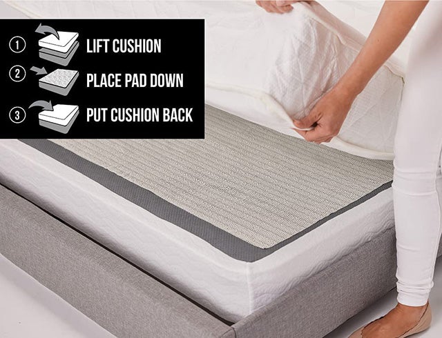 Gorilla Grip Original Mattress Slide Stopper and Gripper, Twin, Keep Bed  and Topper Pad from Sliding for Sofa, Couch, Chair Cushion, Mattresses,  Easy